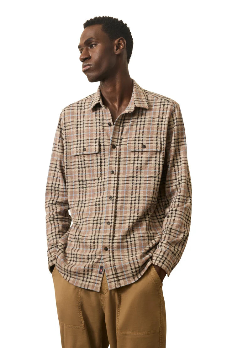 Legend Sweater Shirt- Dune Mountain Plaid